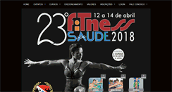 Desktop Screenshot of apfitness.com.br